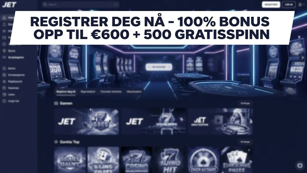 Registrer deg med bonus